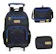 LUXCEL Kit Escolar de Rodinhas Sonic Quadriculada Luxcel 1