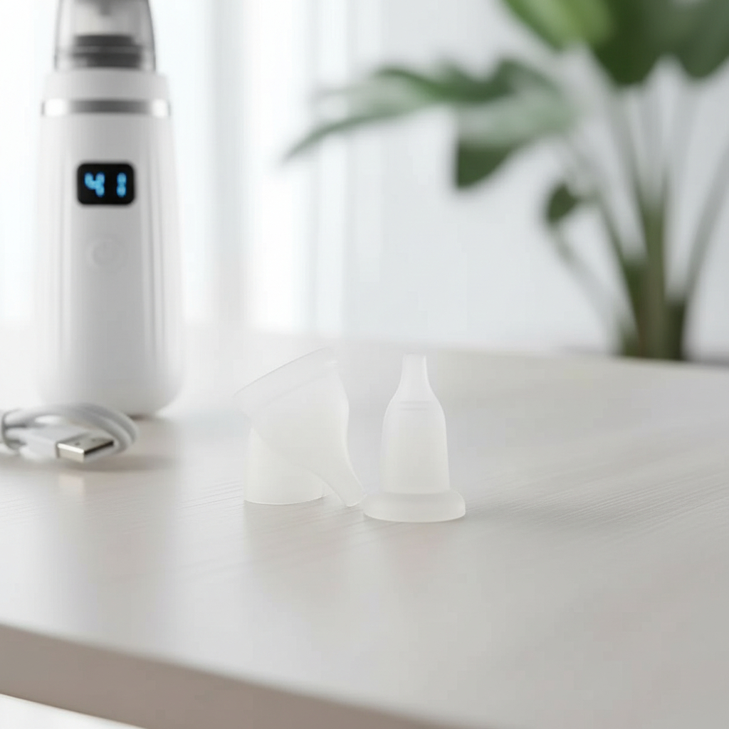 Aspirador Nasal Elétrico para Bebê 4
