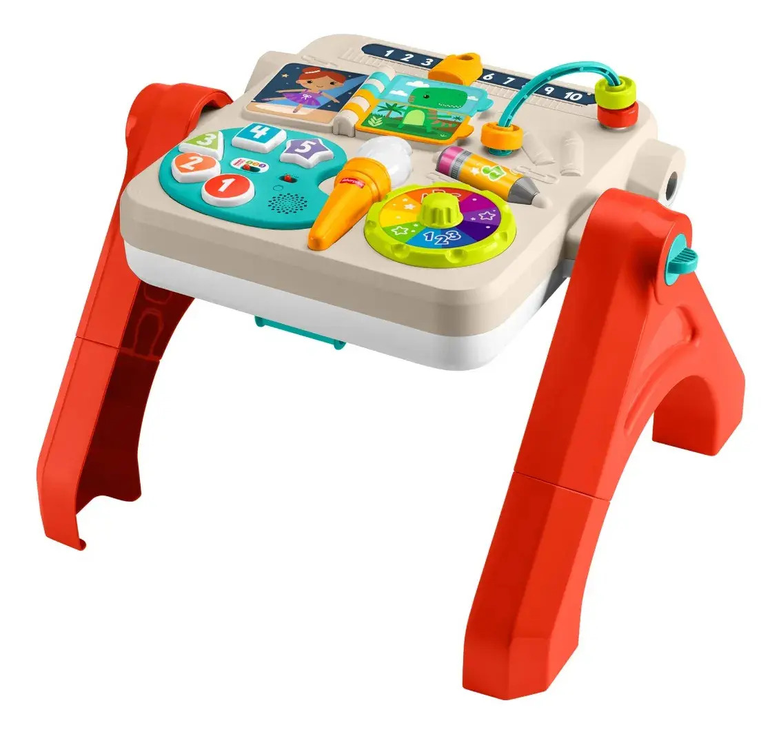 Fisher-Price Brinquedo para Bebês Mesa de Atividades 4 em 1 1