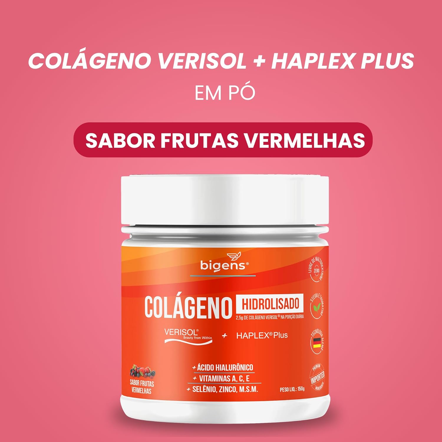 Colágeno Verisol em Pó | Verisol® + Haplex Plus® 2