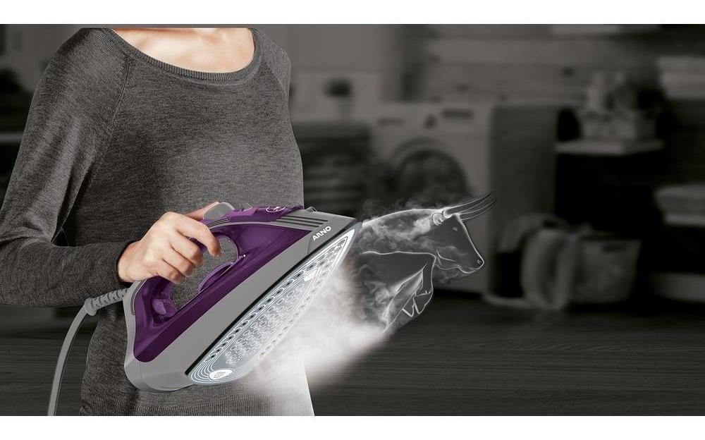 Ferro a Vapor Powergliss com Base XGlide e Vapor Contínuo FPO1 3