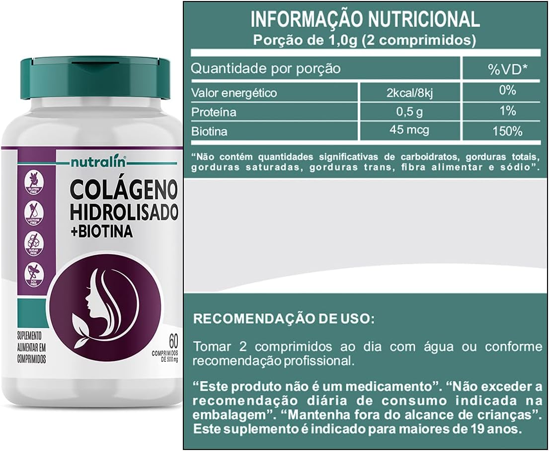 Colágeno Hidrolisado + Biotina  2