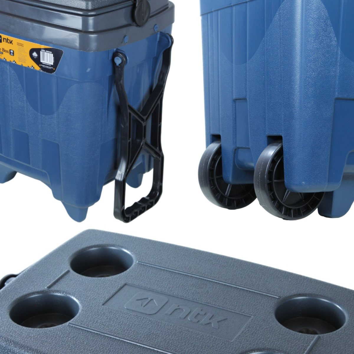Caixa Térmica Ice Box 34 L NTK com Rodas 3