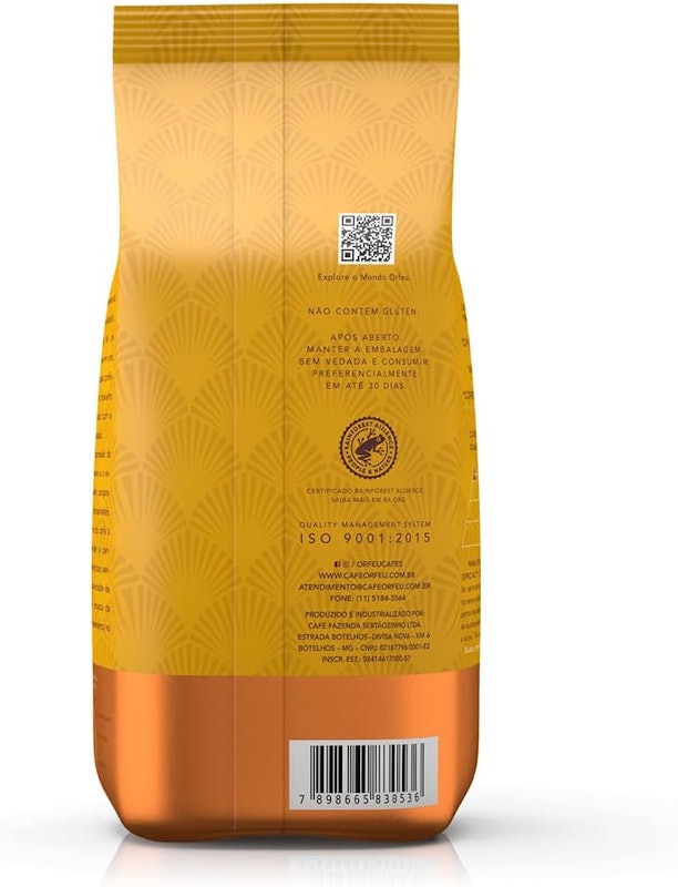 Café Orfeu em Grãos Bourbon Amarelo 250 g 3