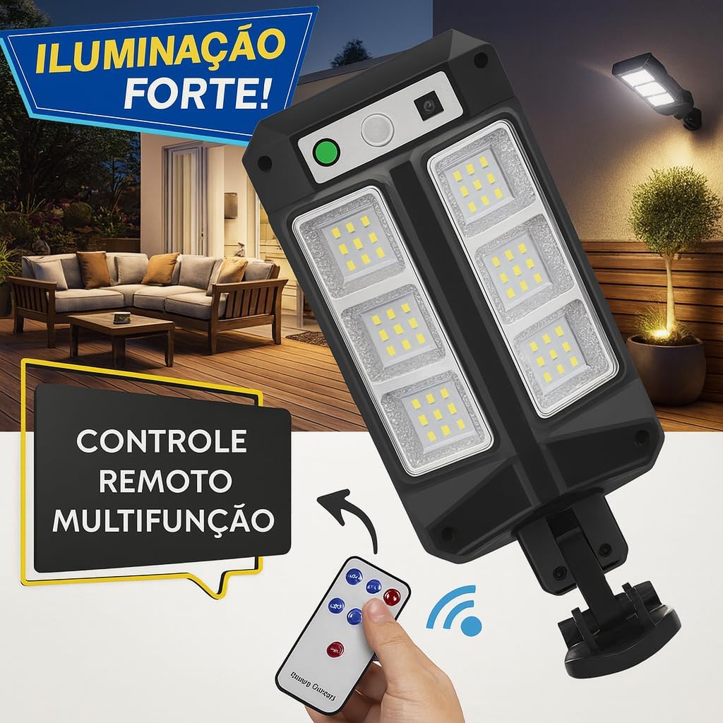 Luminária Solar Refletor 2