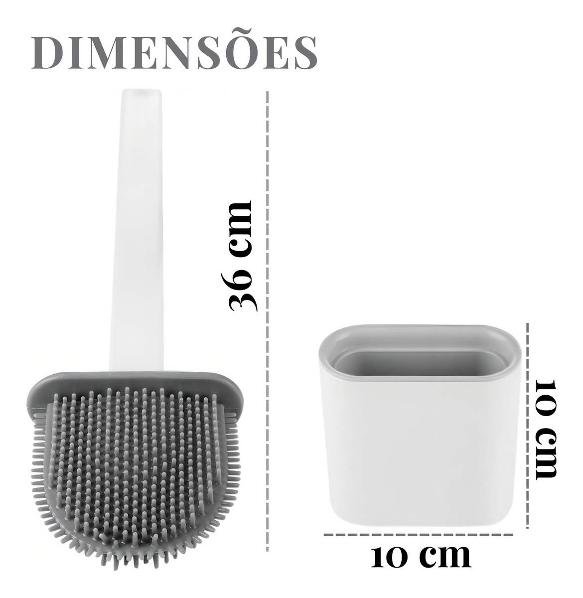 Escova Sanitária Silicone 123ÚTIL 5