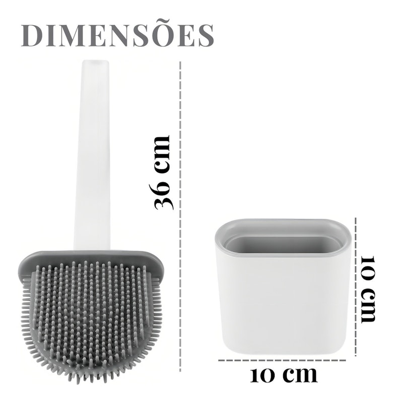 Escova Sanitária Silicone 123ÚTIL 5