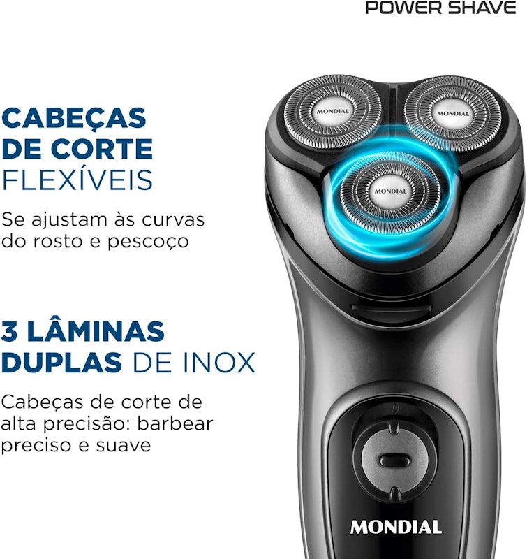 Barbeador Elétrico Power Shave 2
