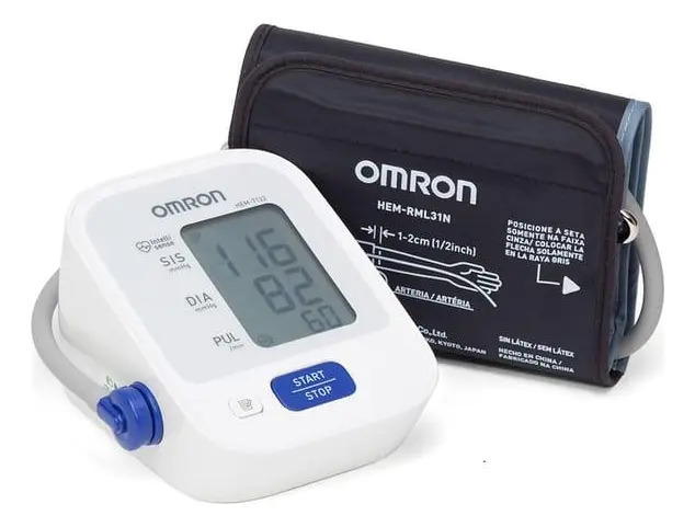Monitor de Pressão Arterial de Braço Omron HEM-7122 5