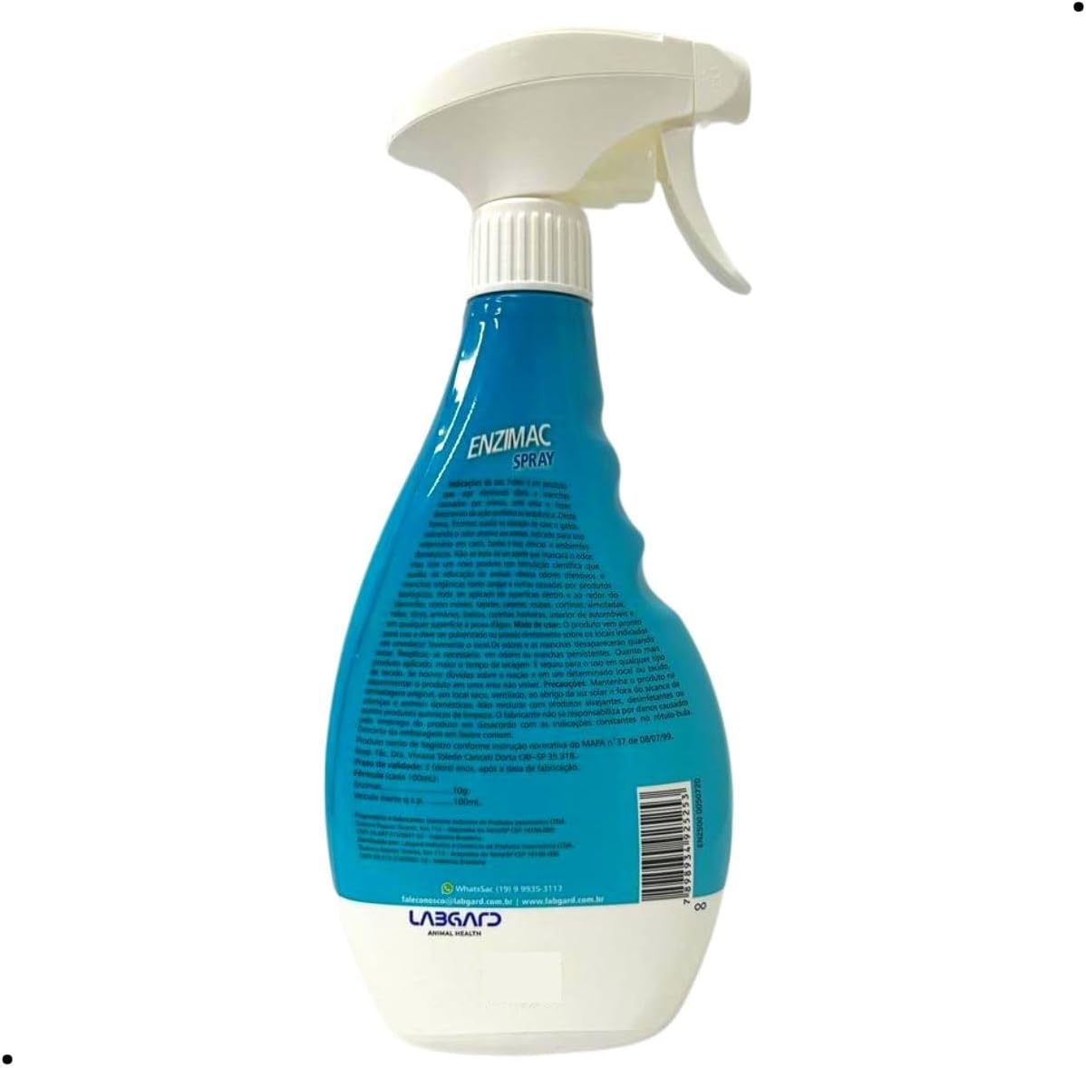 Eliminador de Odores e Manchas Enzimac Spray 4