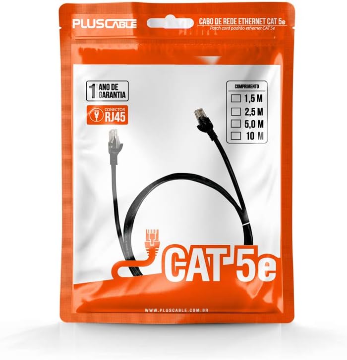 Cabo de Rede CAT5E 5 m  3