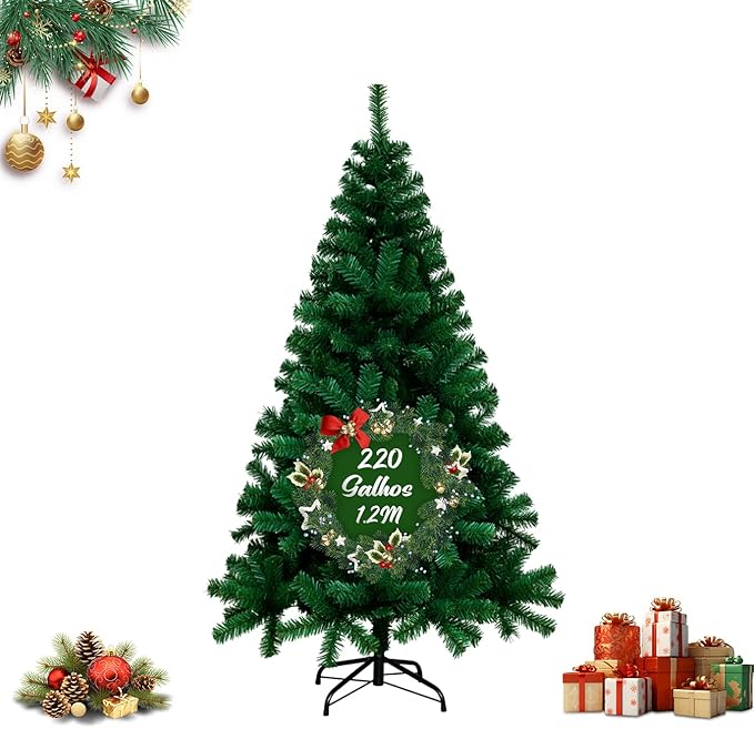 Árvore de Natal 1,20 m Pinheiro Luxo 1