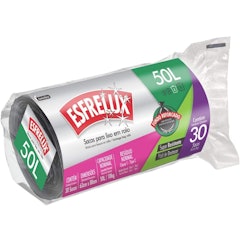 Sacos para Lixo Rolo Economico 50 L Esfrelux