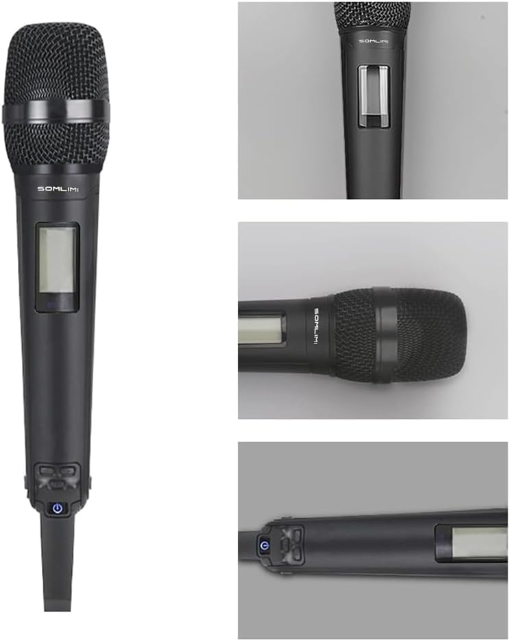 Microfone sem Fio Profissional Somlimi 4