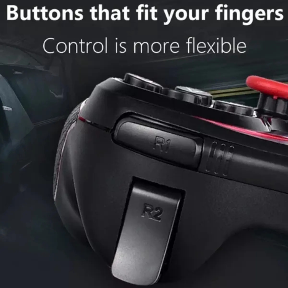 Controle Joystick Bluetooth Celular para Android IOS PC 5
