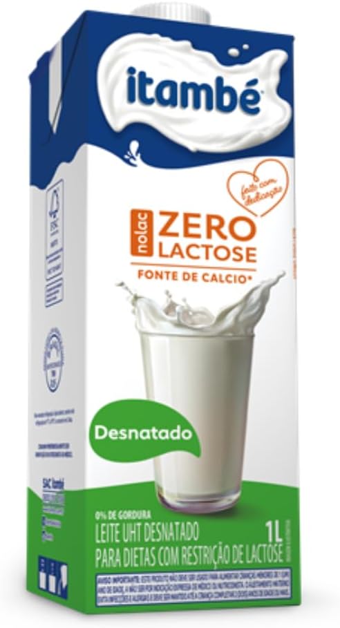 Leite Nolac Desnatado Itambé Zero Lactose 1