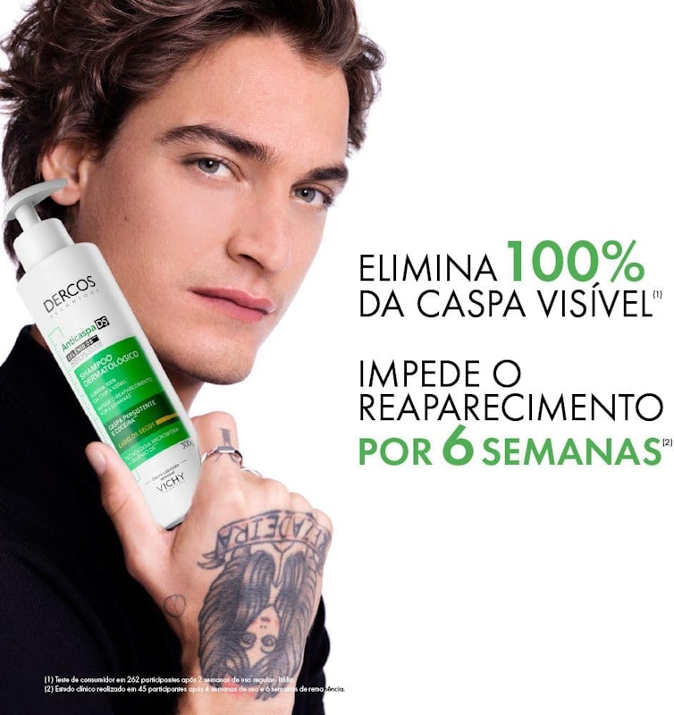 Shampoo Dermatológico Dercos Anticaspa DS 3