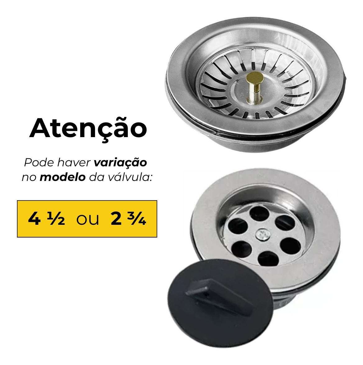 Tanque Inox Lavanderia 55x45 com Válvula Aço Inox 4