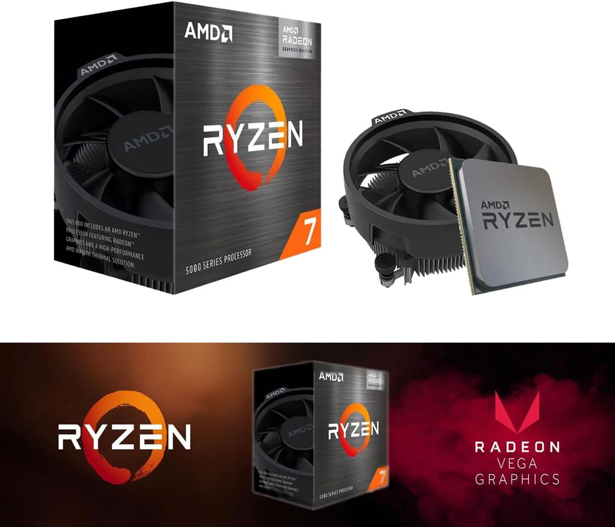 Pc Gamer Completo Ryzen 7 5700G 5