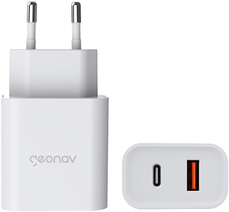 SuperPower Duo Carregador Ultrarrápido PowerDelivery 20 W QuickCharge 18 W 2