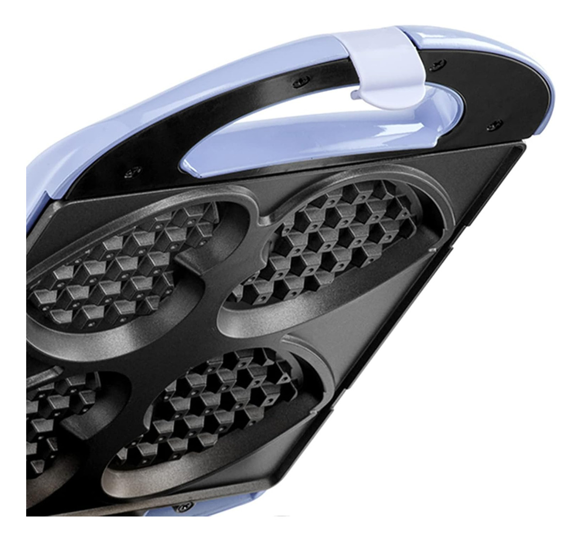 Máquina de Waffles em Formato de Coração com 4 Seções 3
