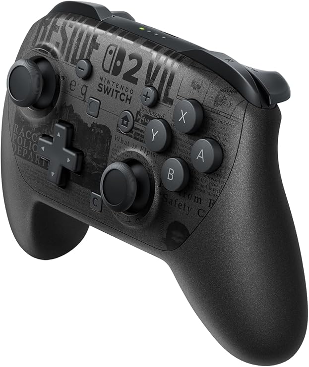 Controle Nintendo Switch 2 Pro Resident Evil Requiem Edition 4