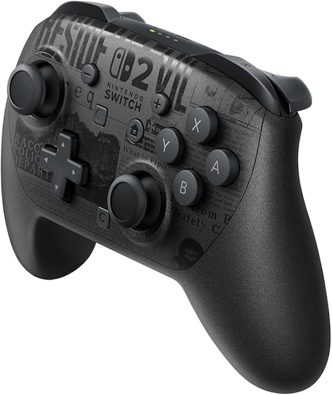Controle Nintendo Switch 2 Pro Resident Evil Requiem Edition 4