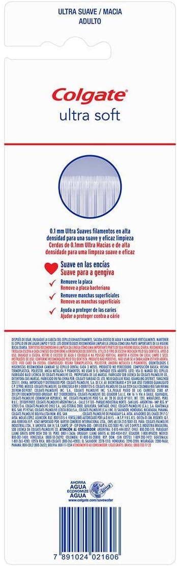Escova de Dente Colgate Ultra Soft 5