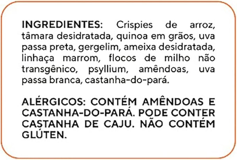 Granola sem Adição de Açúcar Quinoa e Amêndoas 2