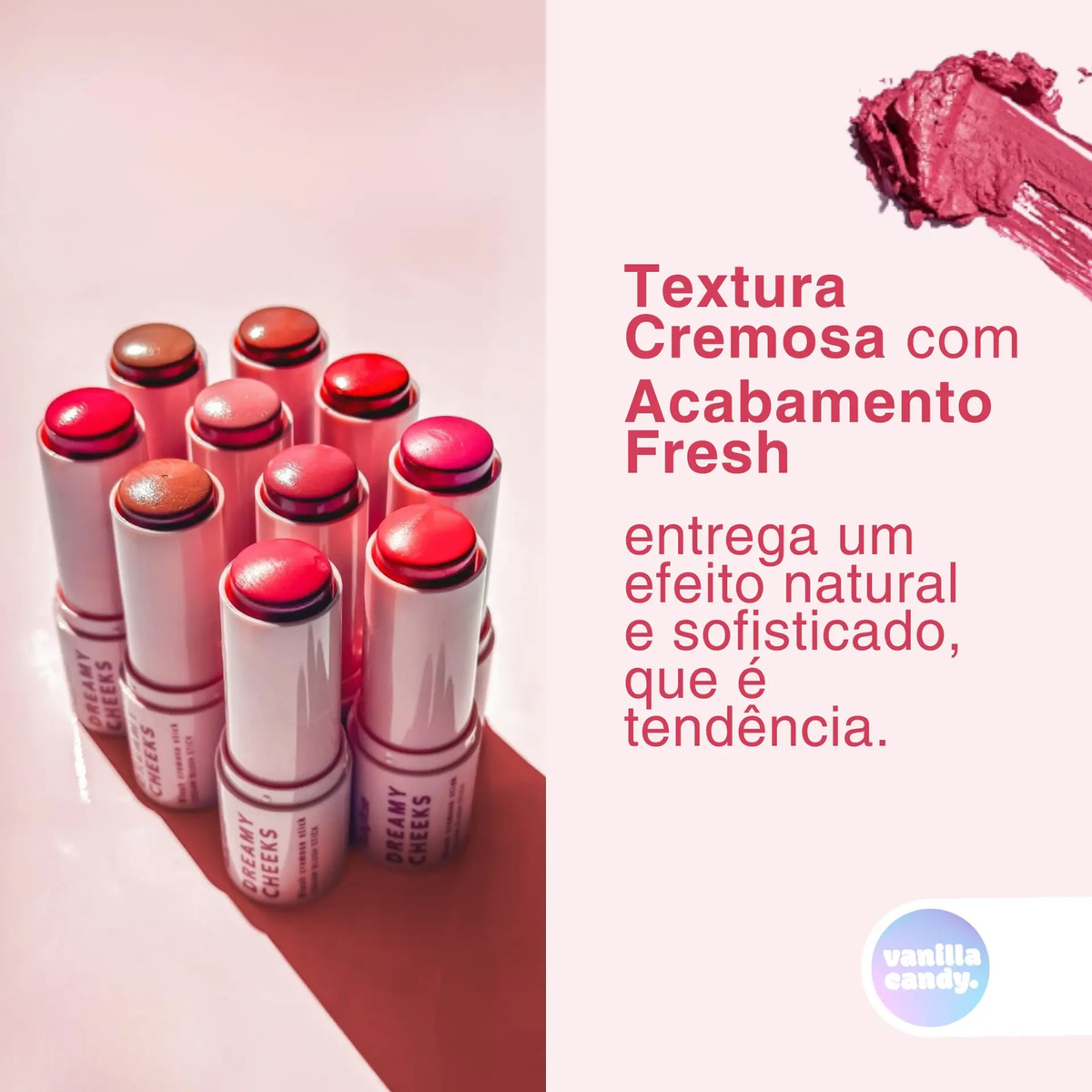 Blush Cremoso Stick Dreamy Cheeks 4