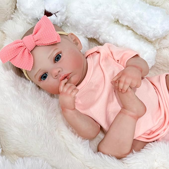 Boneca Bebe Reborn Corpo de Silicone Menina 3