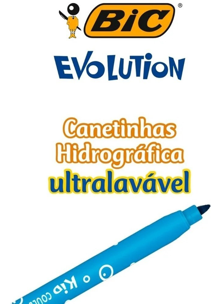 Canetinha Hidrográfica BIC Evolution 5