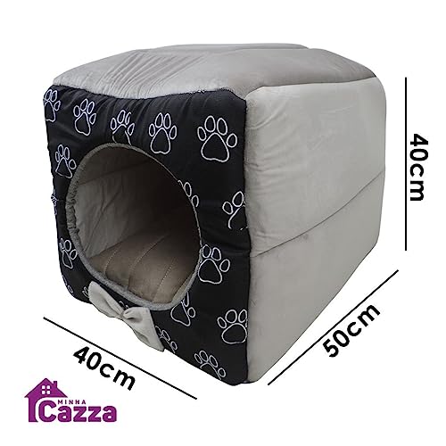 Cama Toca para Cachorro Gato 2 em 1  3