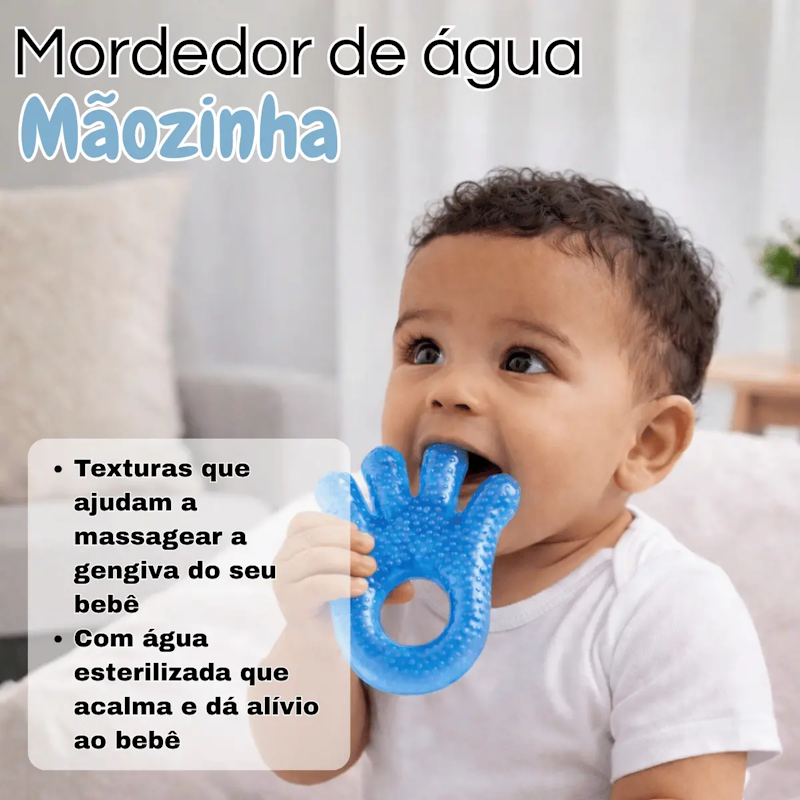 Mordedor com Água – Mãozinha Baby 3