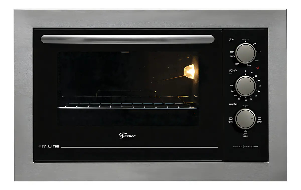 Forno Elétrico de Embutir Fischer Fit Line 2