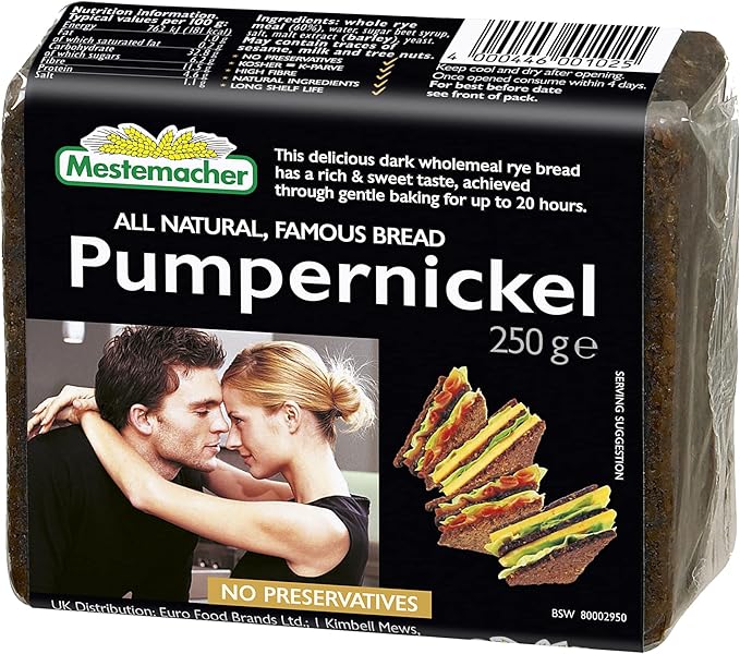 Pão Pumpernickel 1