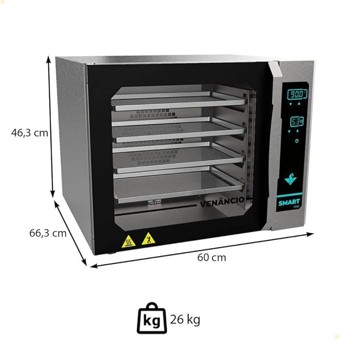 Forno Convector Smart Pro Elétricos 4 Esteira 5