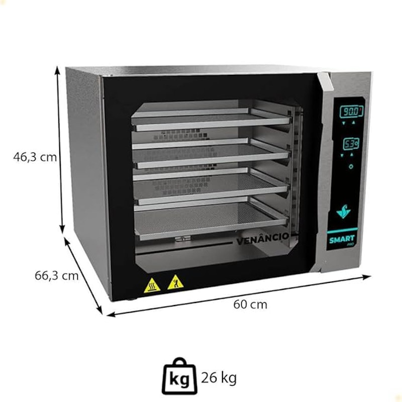 Forno Convector Smart Pro Elétricos 4 Esteira 5