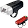 VWPEYY Kit Lanterna Bike Farol Luz Bicicleta Recarregável 1