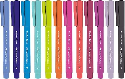 Caneta Ponta Fina Faber-Castell 3
