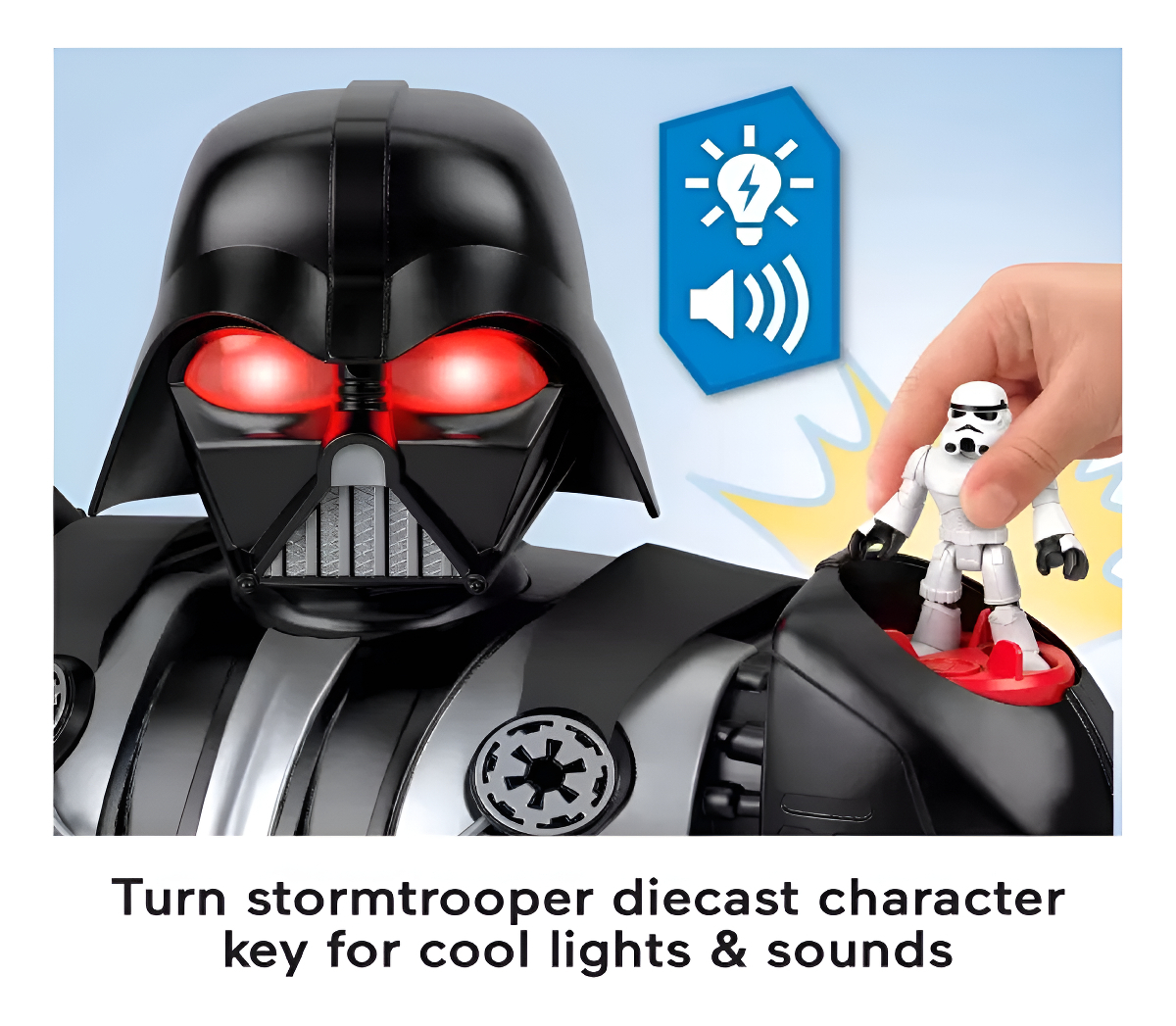 Imaginext Star Wars Brinquedo Vader-Bot 3