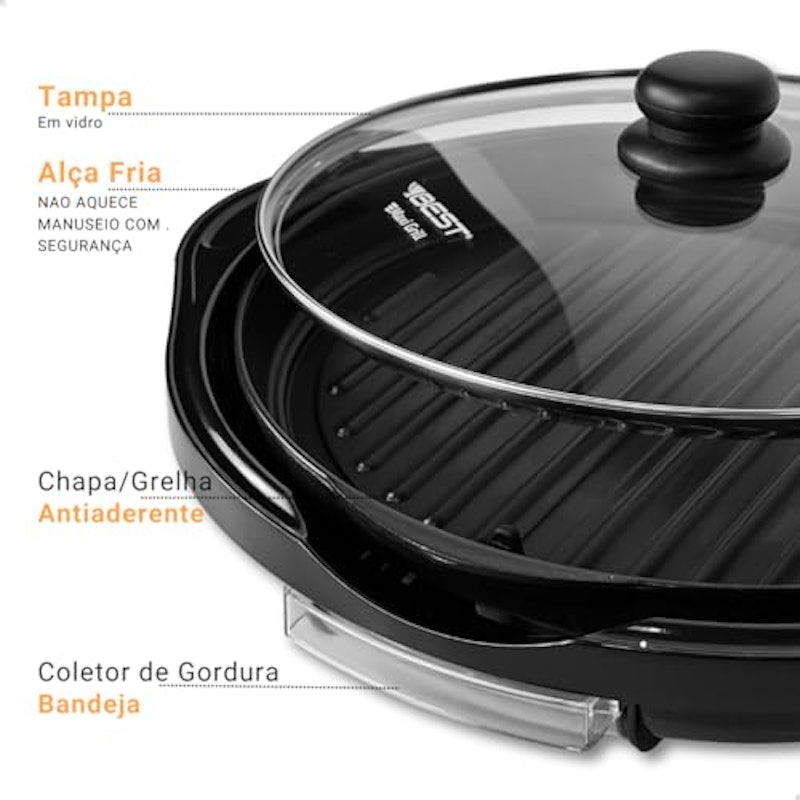 Panela Elétrica MaxiGrill Best 3