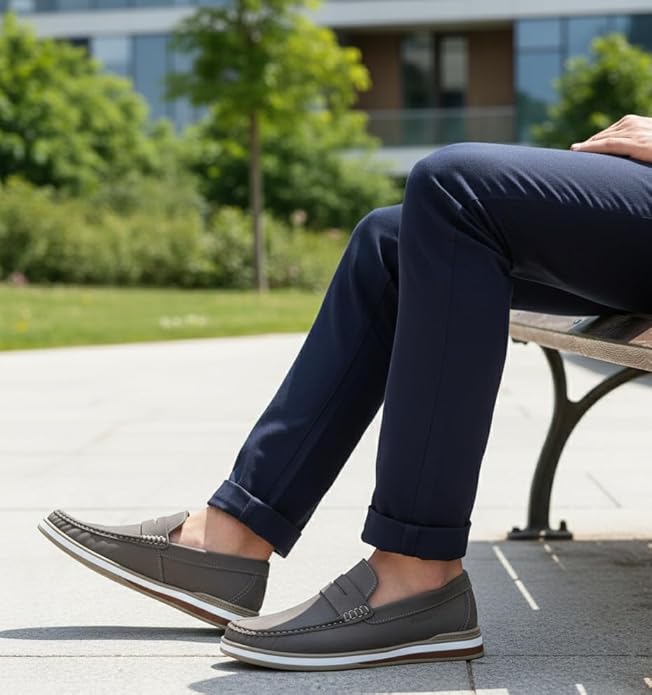 Mocassim Masculino De Couro Schiareli Dockside 5