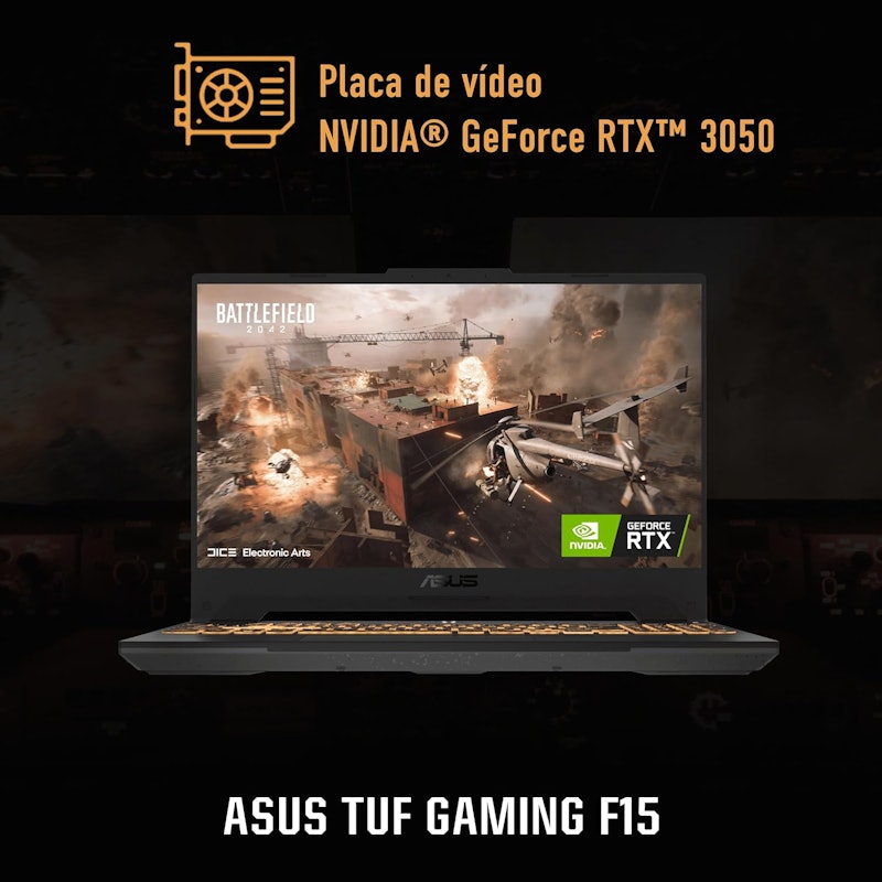 Notebook Gamer ASUS TUF Gaming F15 3