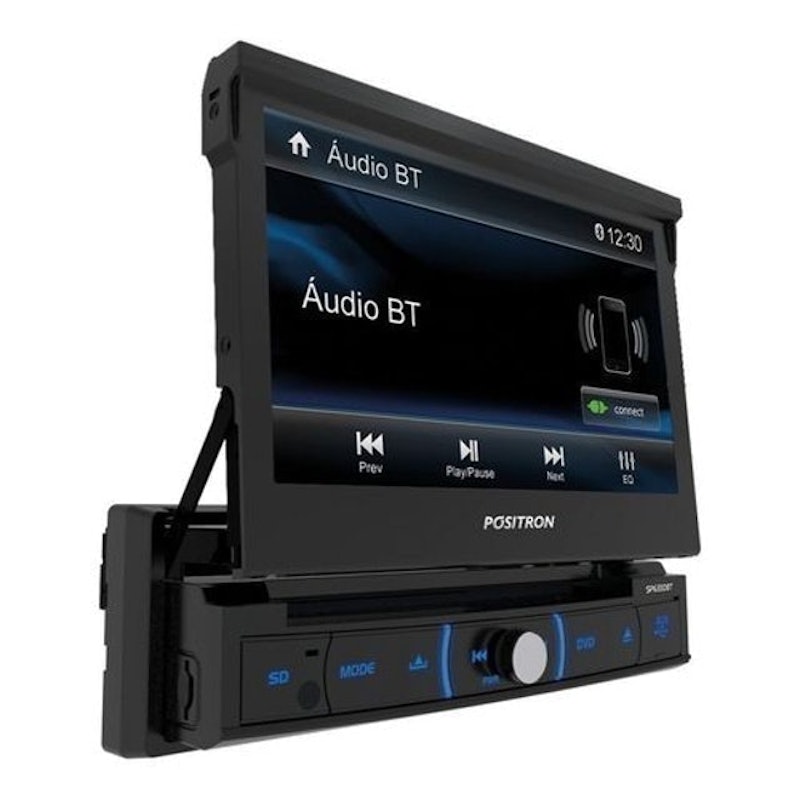 DVD Player Automotivo Retrátil 1 DIN 4