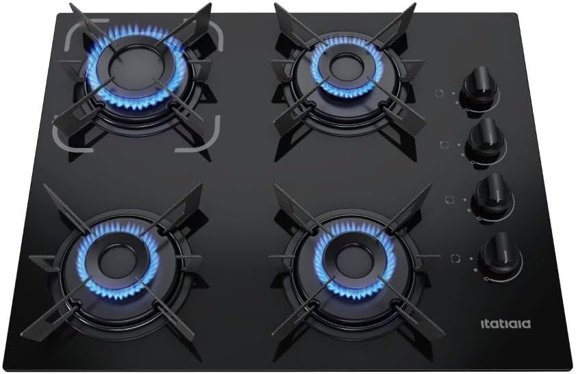 Cooktop Electra 4 Bocas Preto 2