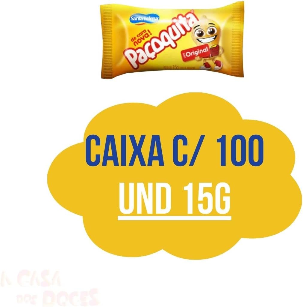 Paçoquita Rolha Embalada Caixa 2