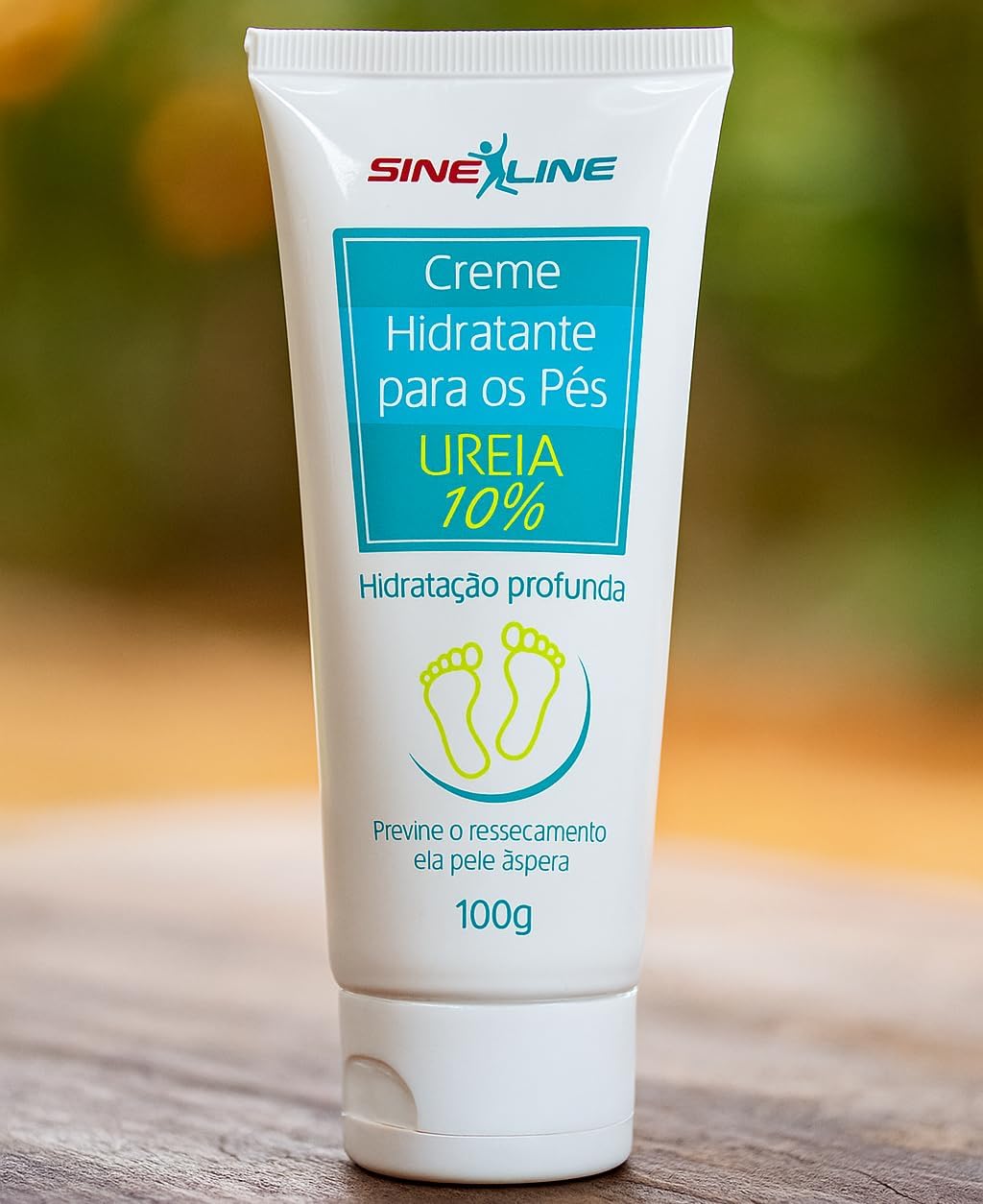 Creme para Pés Ressecados Hidratante com Ureia 10% Sineline 3