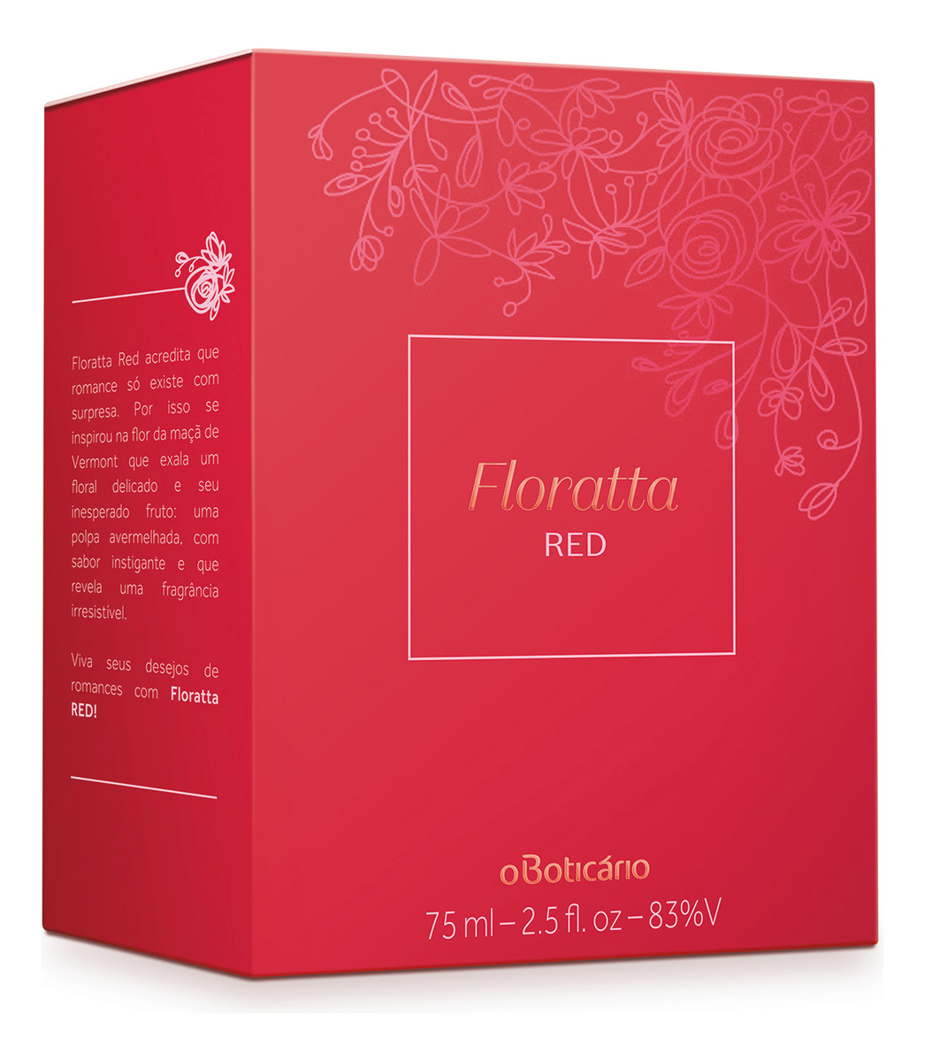 Floratta Red Desodorante Colônia 4