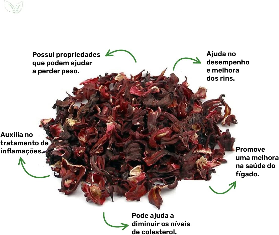 Chá de Hibiscus Hibiscus sabdariffa L. 2